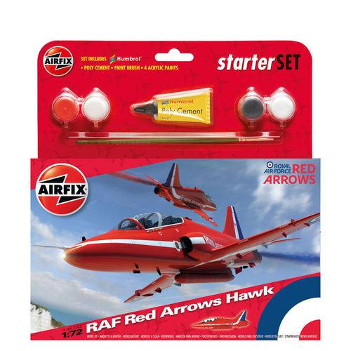 Airfix Starter Set Red Arrows Hawk 1/72