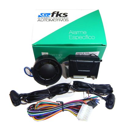 Alarme Automotivo FKS FKE515 RF Plus – para Carros com Chaveador Eletrônico Original