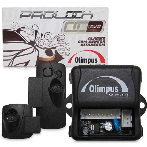 Alarme Automotivo Olimpus Padlok Keyless com Sensor Ultrassom