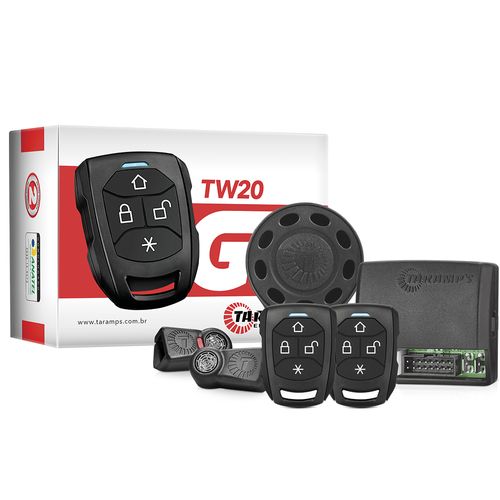 Alarme Automotivo Taramps Tw20 G3 2 Controles Tr2