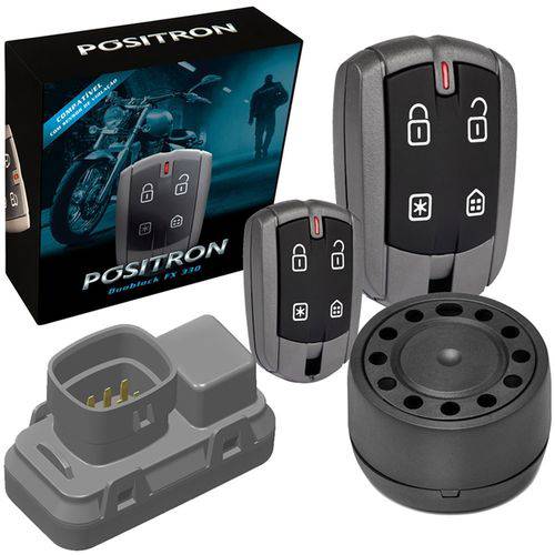Alarme Positron Duoblock G7 FX 330 para Honda XRE300 / NX400 Falcon