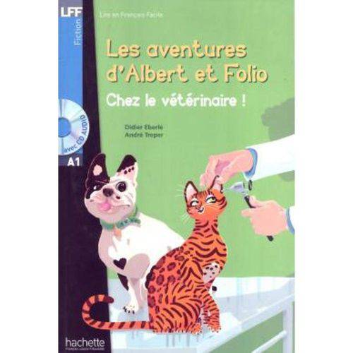 Albert Et Folio - Chez Le Veterinaire + Cd Audio Mp3