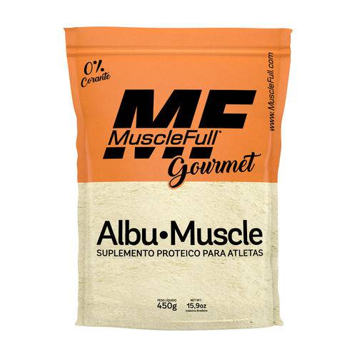 Albu-muscle - 450g - Muscle Full - Sabor Morango