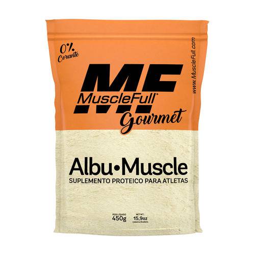 Albu-muscle - 450g - Muscle Full - Sabor Natural