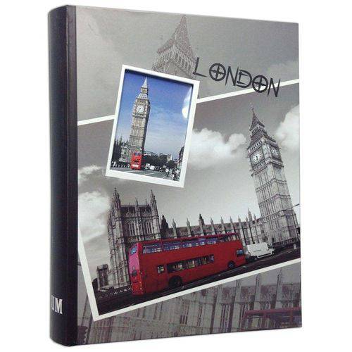 Álbum 200 Fotos 10x15 C/visor London Bus Wb-46200-490 Square