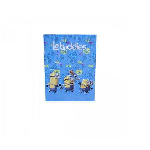 Álbum Azul Le Buddies 20 Folhas Minions