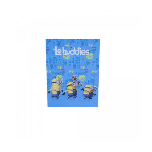 Álbum Azul Le Buddies 20 Folhas Minions