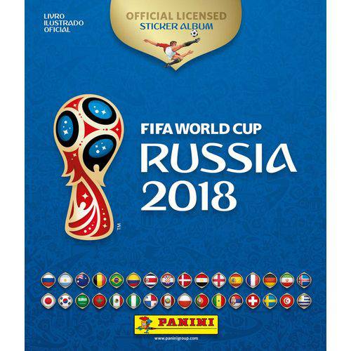 Album da Copa do Mundo 2018 - Capa Dura - Panini