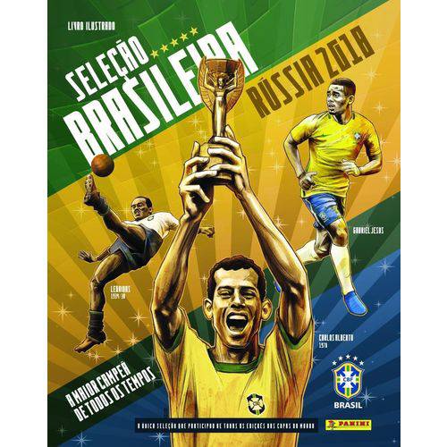 Álbum de Figurinhas Seleção Brasileira Rússia 2018