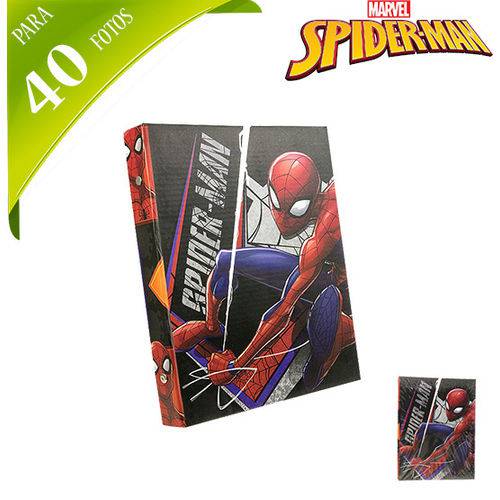Album de Fotos Infantil Homem Aranha Spider Man para 40 Fotos 10x15