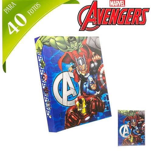 Album de Fotos Infantil Vingadores Avengers para 40 Fotos 10x15
