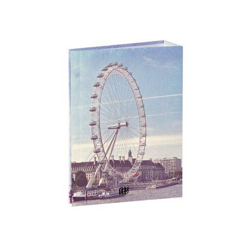 Álbum Ilustrativo 100 Fotos 15x21 - Londres Janela Polipropileno