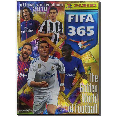 Álbum Panini FIFA 365 - 2018 - Cp + Figurinhas