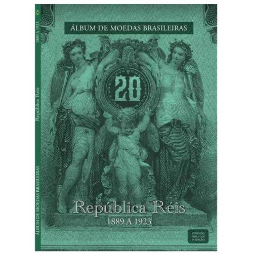 Álbum para Moedas dos Réis - 1889 a 1924