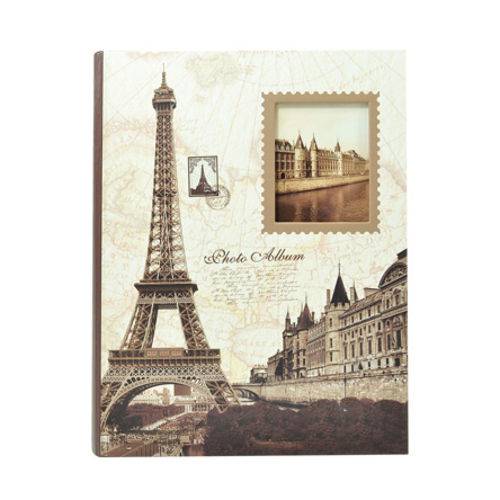 Álbum Torre Eiffel com Visor para 200 Fotos 10x15 Cm