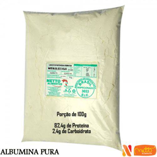 Albumina Proteina 1kg Netto Alimentos - Proteina