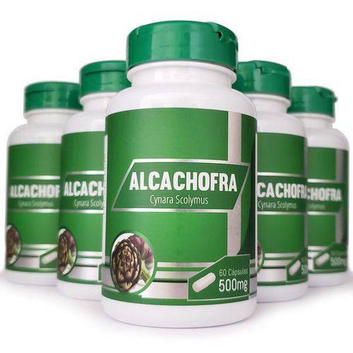 Alcachofra Original - 500mg - 05 Potes