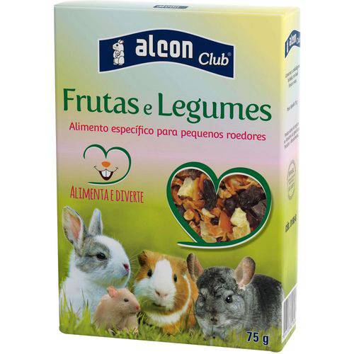 Alcon Club Roedores Frutas e Legumes 75 Gr