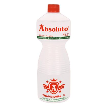 Álcool 46% Comum Liquido Absoluto 1 Litro