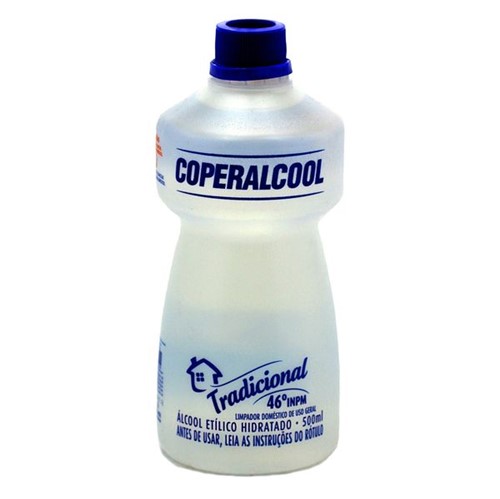 Alcool Bacfree Coperalcool 500ml 46graus Tradicional