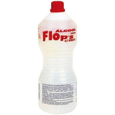 Álcool Etílico Hidratado Tradicional Flops 1L