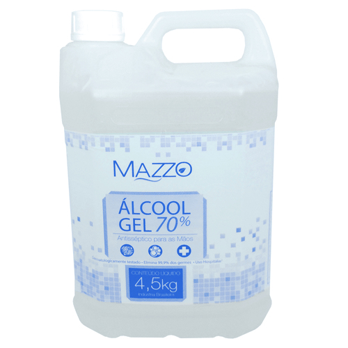 Álcool Gel 70% Mazzo 4,5 Litros Antisséptico 1021374