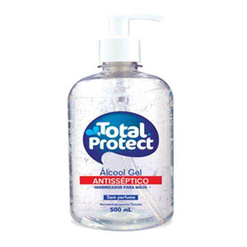 Álcool Gel Total Protect 500ml - Total Protect