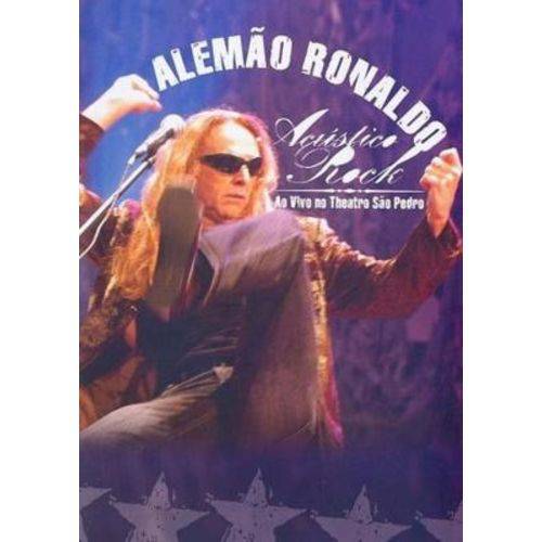 Alemão Ronaldo Acústico Rock - DVD Rock