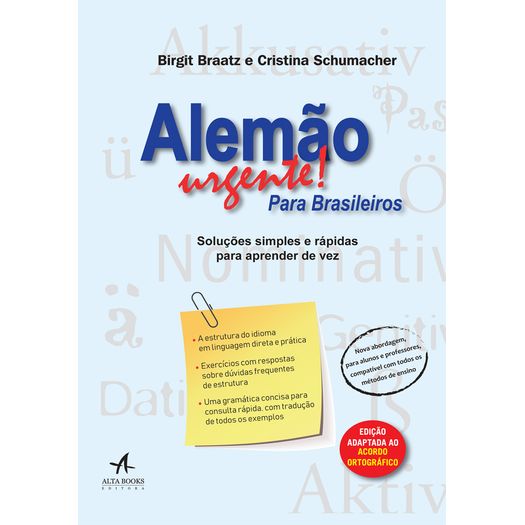 Alemao Urgente para Brasileiros - Alta Books