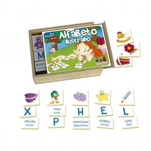 Alfabeto Ilustrado - Abc Brinquedos