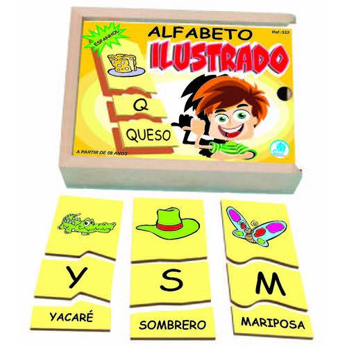 Alfabeto Ilustrado em Espanhol