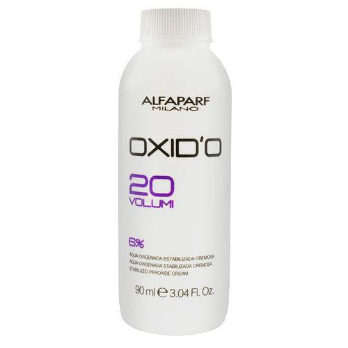 Alfaparf Oxido H2o2 Oxigenada Estabilizada Cremosa 20 Vol 90ml