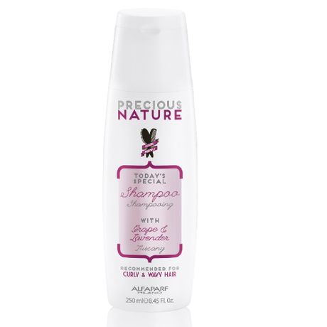 Alfaparf Precious Nature Shampoo para Cabelos Cacheados e Ondulados 250ml