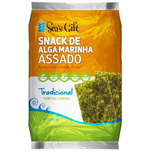 Alga Desidratada Sabor Original Sea's Gift 5g
