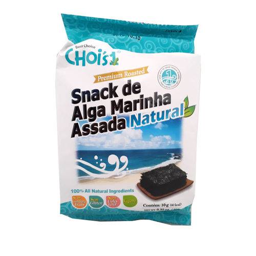 Alga Marinha Temperada Snack Natural - Chois1 10g