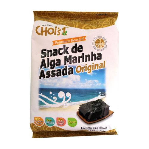 Alga Marinha Temperada Snack Original - Chois 110g