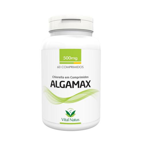 Algamax Chlorella - 60 Comprimidos 500mg - Vital Natus