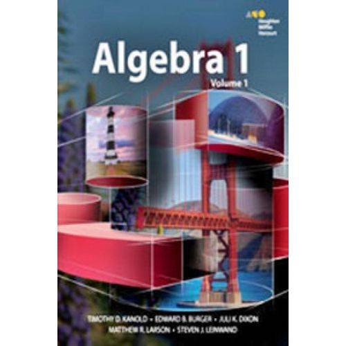 Algebra 1 - Hybrid Student Resource Package 1 - Year - Houghton Mifflin Company