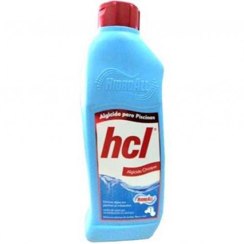 Algicida Choque - Hcl - Hidroall - 1 Litro