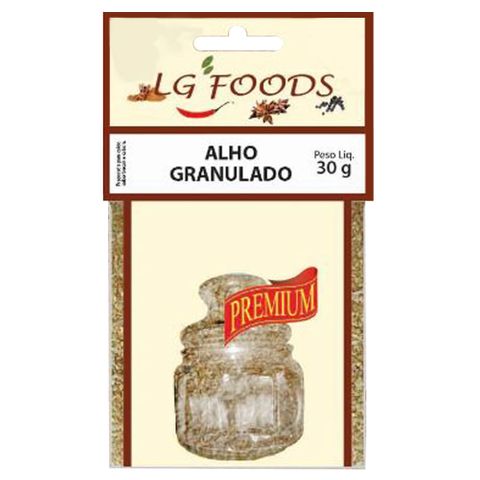 Alho Granulado 30g - LG Foods