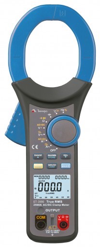 Alicate Amperímetro Digital CAT IV/600V/2500A AC - ET-3990 - Minipa