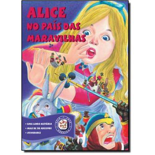 Alice no Pais das Maravilhas C/Adesivos