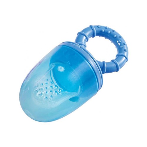 Alimentador Infantil de Silicone Girotondo Baby Azul Ref: RK039 com 1 Unidade