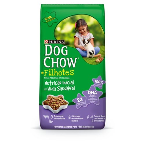 Alimento Cao Dog Chow Filhotes 1k Peq