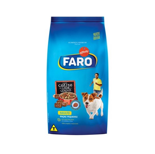 Alimento Cao Faro 2kg Racas Pequenas Coz Carne Cereais