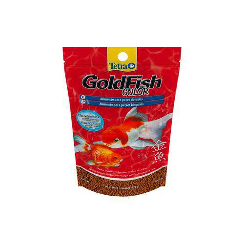 Alimento Completo e Balanceado para Kinguios Tetra Goldfish Color Pellets 40g