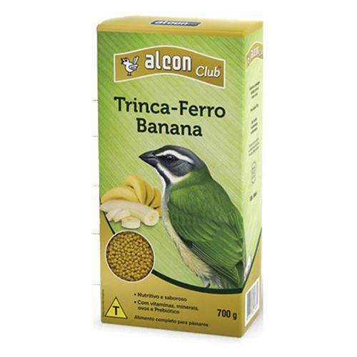 Alimento Extrusado Trinca-ferro Banana Alcon Club 700g