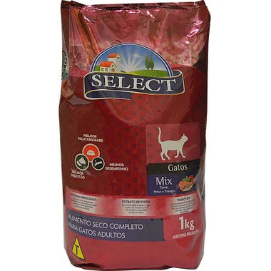 Alimento Gatos Select Mix 1kg