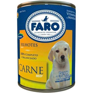Alimento para Cães Faro Filhotes Carne 280g
