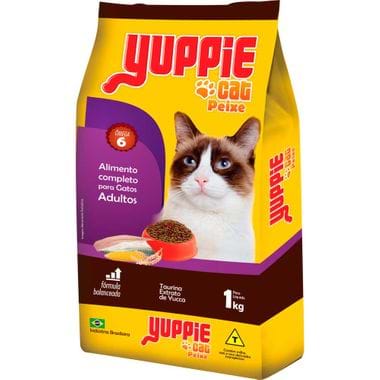 Alimento para Gatos Yuppie Peixe 1kg